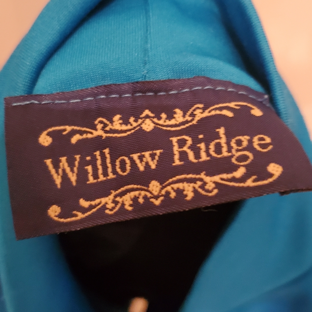 [Willow Ridge] Blue Polyester Top - Picture 2 of 3